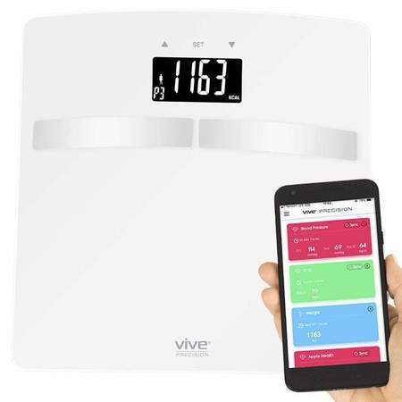 VIVE HEALTH Smart Body Fat Scale - White DMD1044WHT